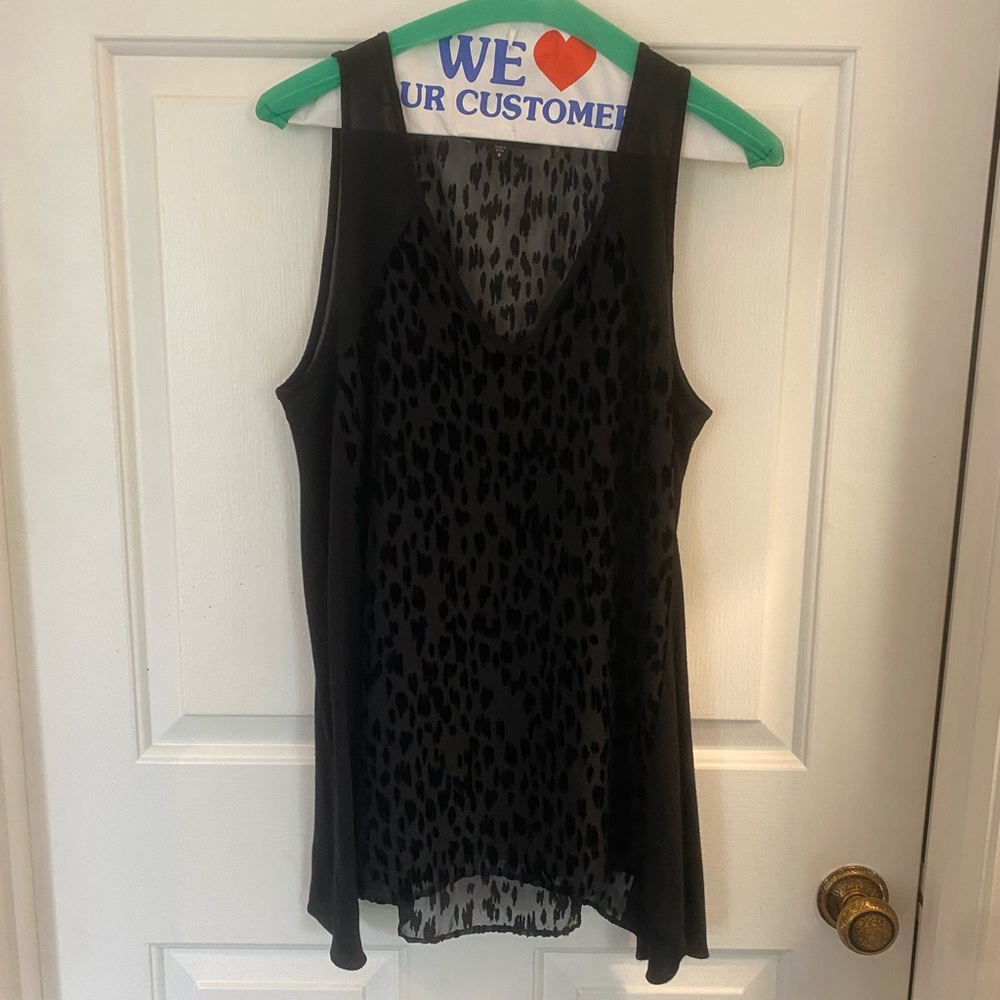 Black sanctuary blouse size S